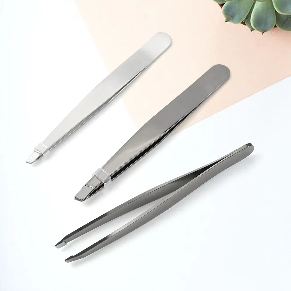 Best Stainless Steel Sharp Tweezers for Professional Ingrown Hair Extraction Precise Eyebrow