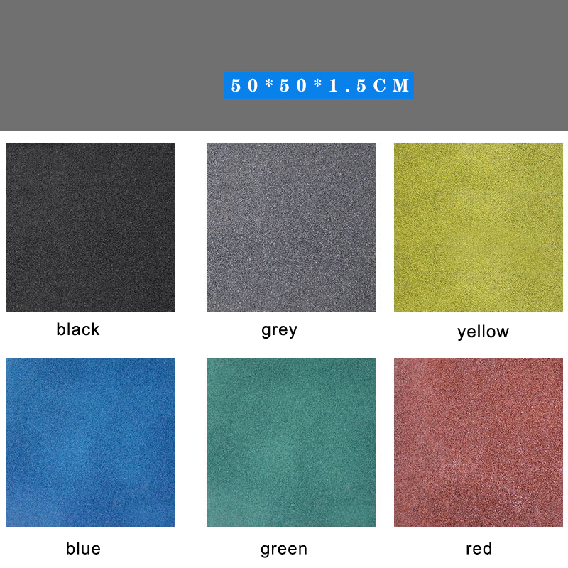 Anti-Slip Strength Training Gym Rubber Flooring Rolls Tiles Sports Equipments Rubber Mat