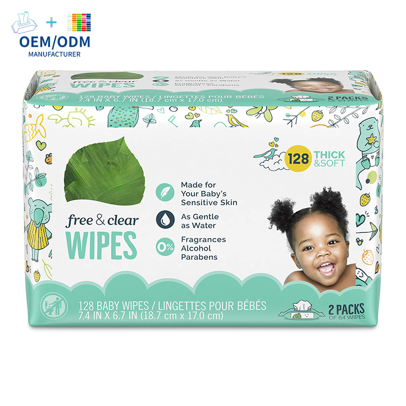 Baby Wipes Professional OEM M Manufacture Cleaning Baby Hand and Mouth Use Soft Skin-Friendly Disposable High Quality Pure Water Baby Wipes