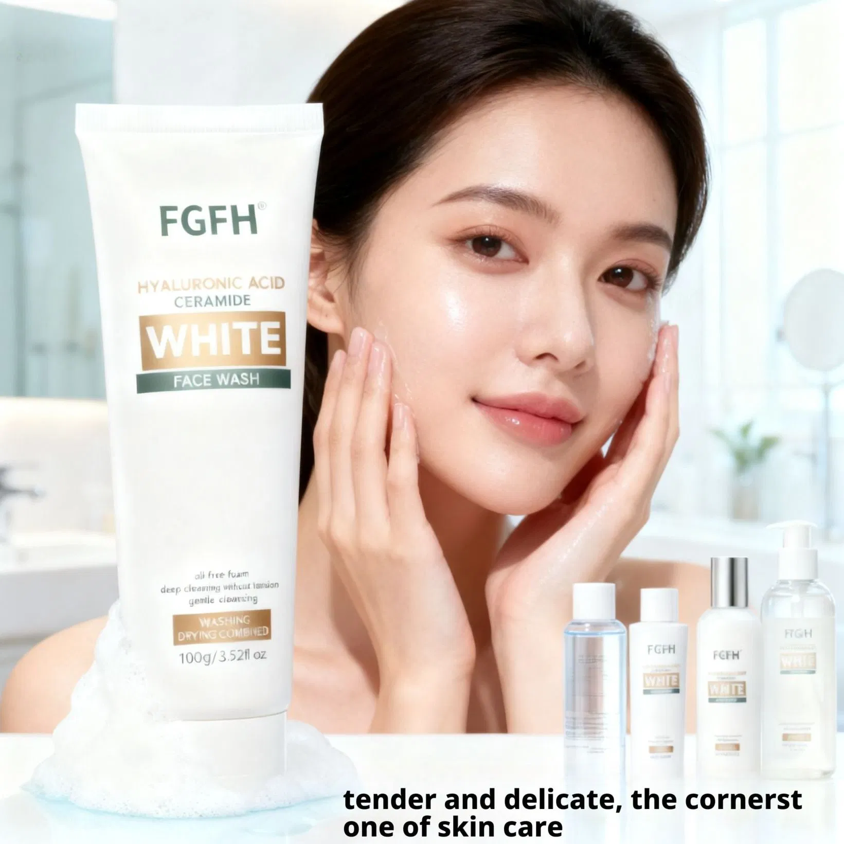 High Merit Deep Cleansing Gentle Cleansing Non-Tightening 100g Fgfh Face Wash