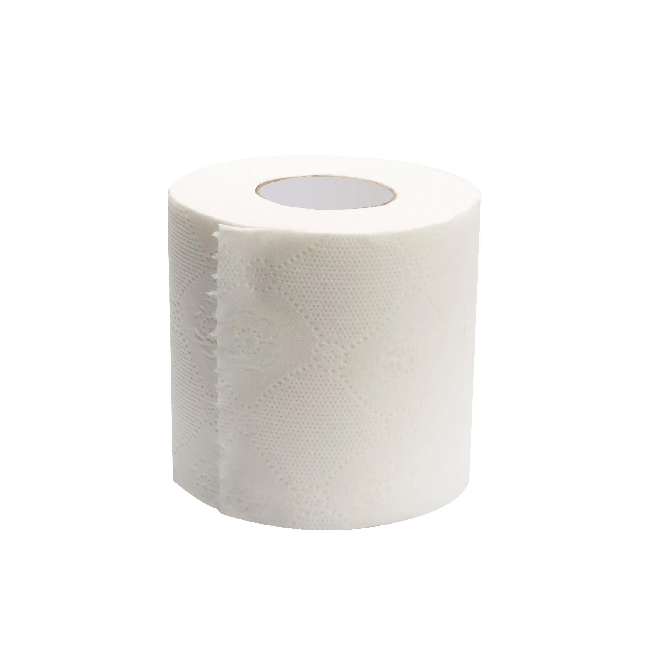 Recycled, Embossed Toilet Tissue Roll