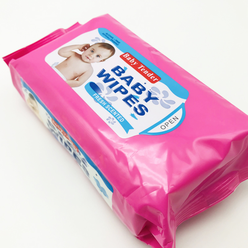 Wholesale Baby Wipes Private Label Unscented Oragnic Baby Wet Wipes for Sensitive Baby
