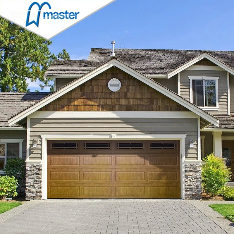 Wholesale Automatic Overhead Sandwich Structure Panel Sectional Garage Door for House