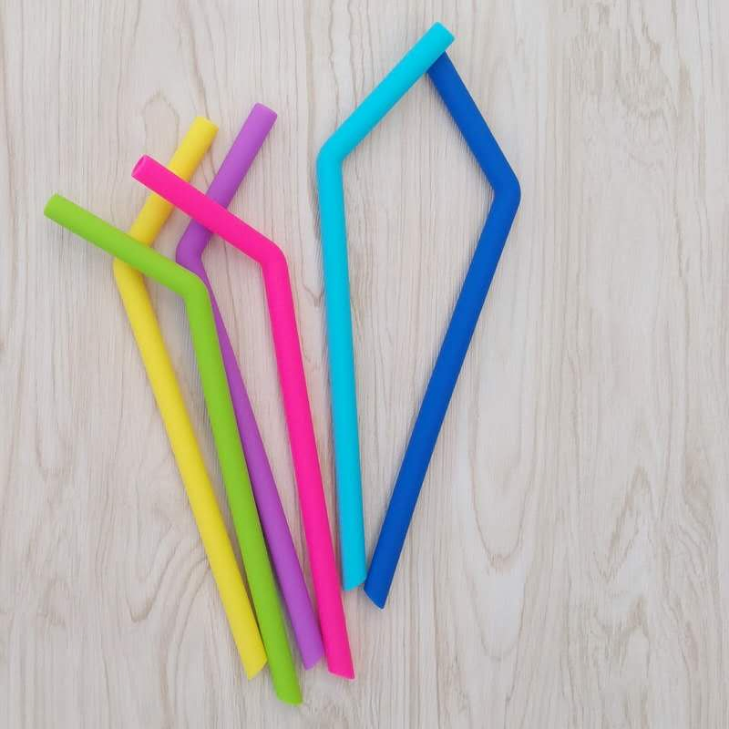 Eco Friendly Food Grade Silicone Straw Drinking Straw Pipe