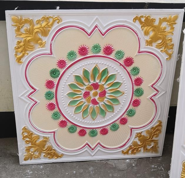 Decorate Gypsum Board Pop Gypsum Ceiling Gold Gypsum Ceiling Tile
