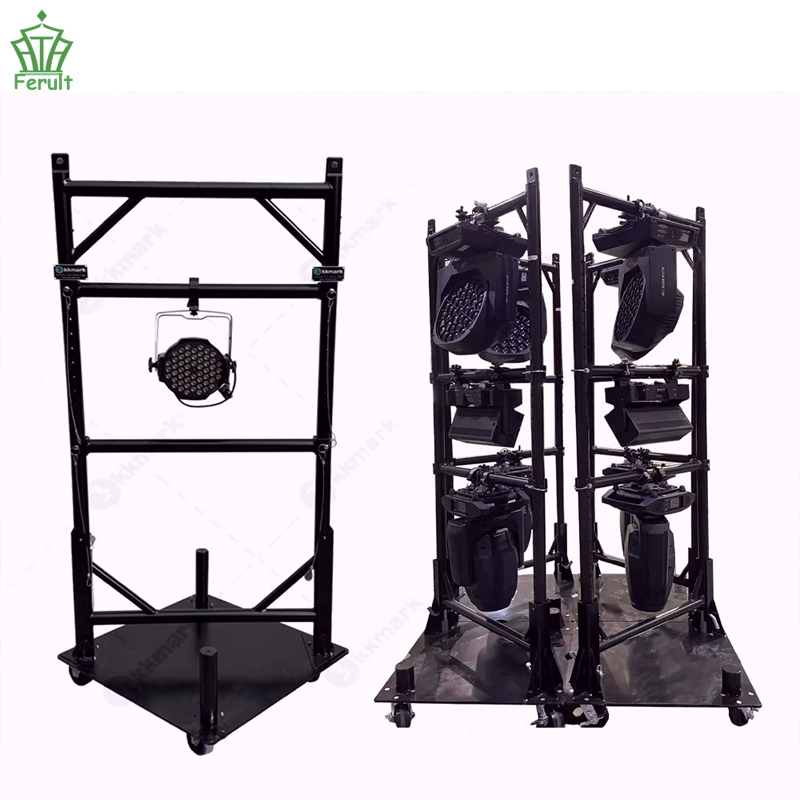 Lightweight Heavy-Duty Ladder-Style Portable Multi-Purpose Lighting Truss Stand with Ladder Design