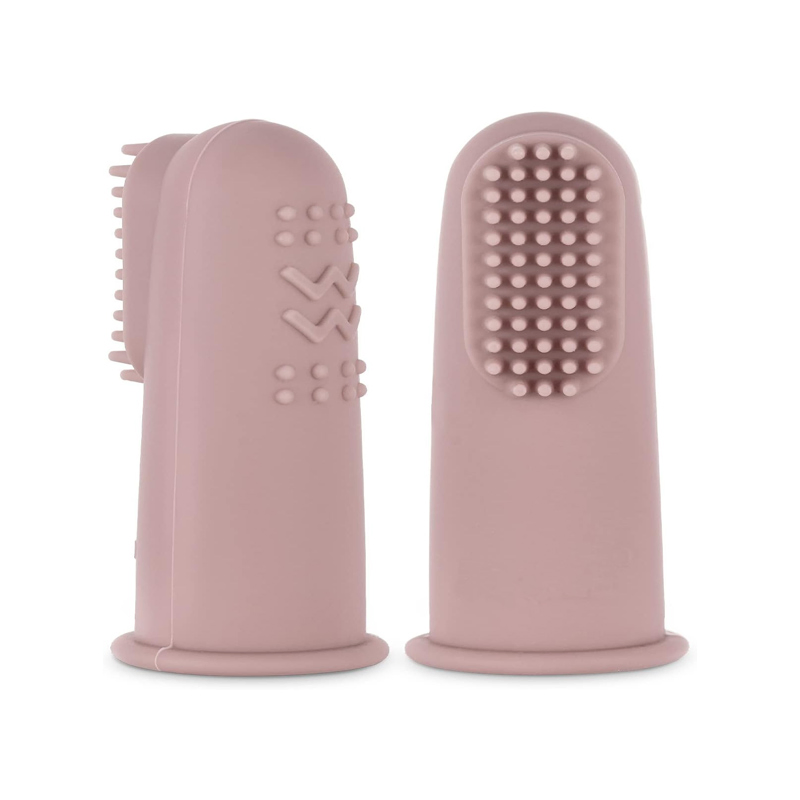 Silicone Baby Finger Toothbrush Kit with Custom Shapes & Colors