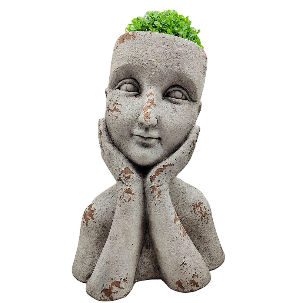 Горшок цветочный уличный декоративный