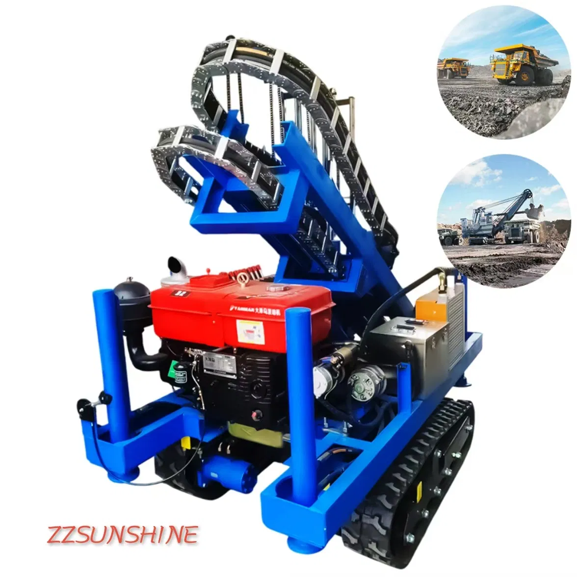Easy to Operate Supply Hydraulic Drop Hammer Pile Driver Machinery Mini Solar Panel Pile Ramming Machine