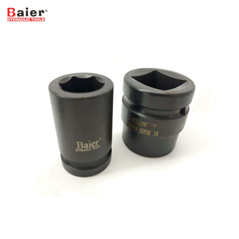 Guaranteed Alloy Steel 80mm Torque Wrench Forged Cr-Mo Sleeved Impact Socket