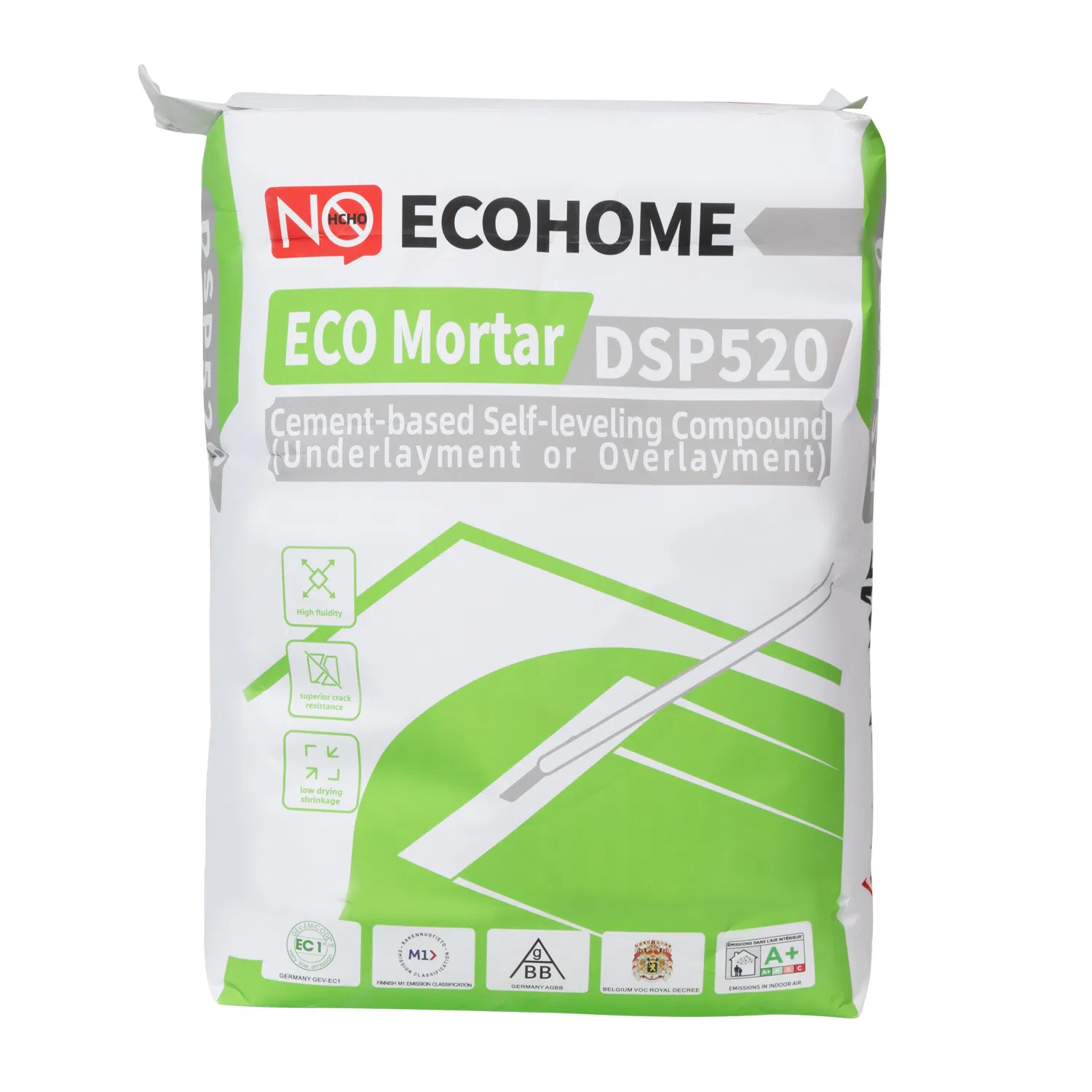 DSP530 Gypsum-Based Self-Leveling Flowable Floor Compound (Underlayment)
