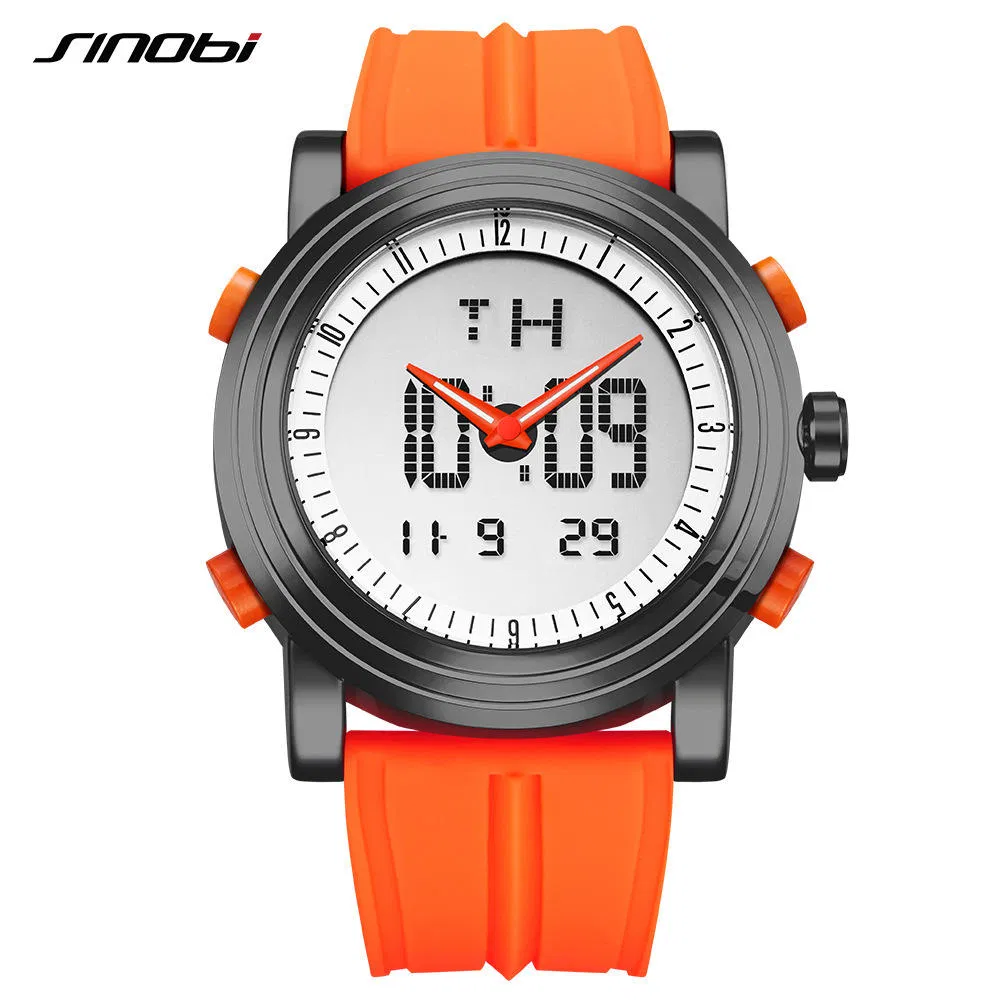 Men's Digital Watch Guy's Chronograph Wrist Watches Male Waterproof Quartz Sports Watches
