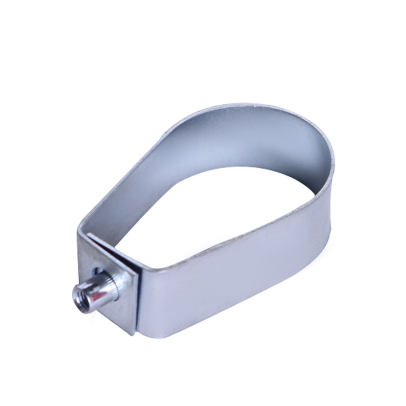 Versatile Zinc-Coated Steel Loop Hangers for Pipe Support