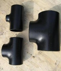 ANSI Sch40 Black Welding Equal Tee Pipe Fitting