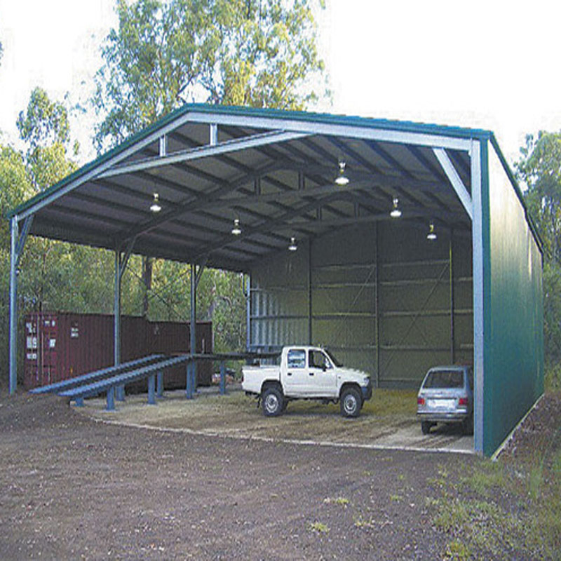 Prefabricated Steel Frame Warehouse Hangar Workshop