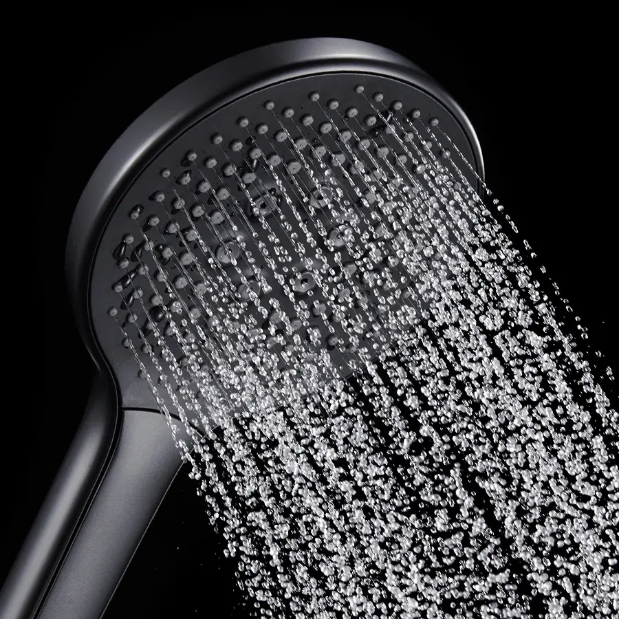 High Pressure 3 Functions Large Panel Handheld Shower Head