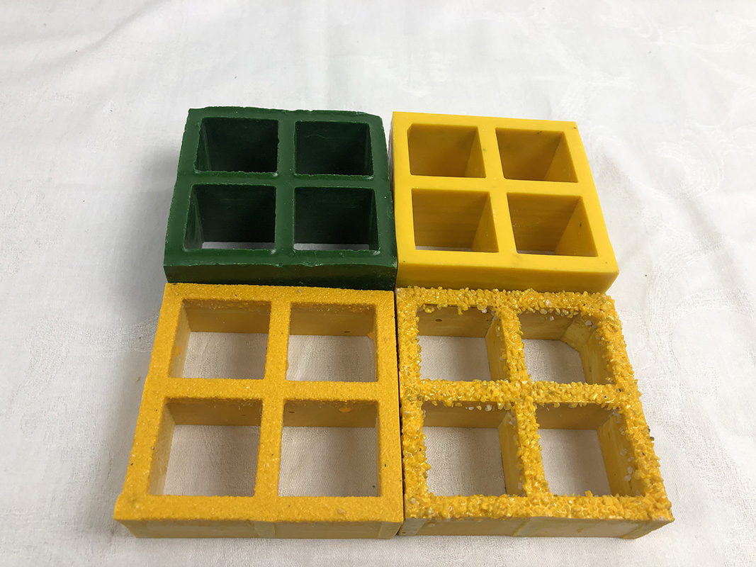 Quality Assurance Non-Slip Aesthetic Square Mesh Heavy Duty Walkway Floor Fiberglass FRP GRP Molded Grating