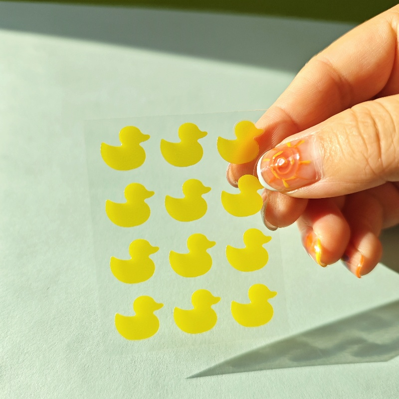 Wholesale Factory Price Private Label OEM 12 Dots Yellow Colour Duck Shape Hydrocolloid Acne Pimple Patch, Spot Stickers for Blemish and Zit
