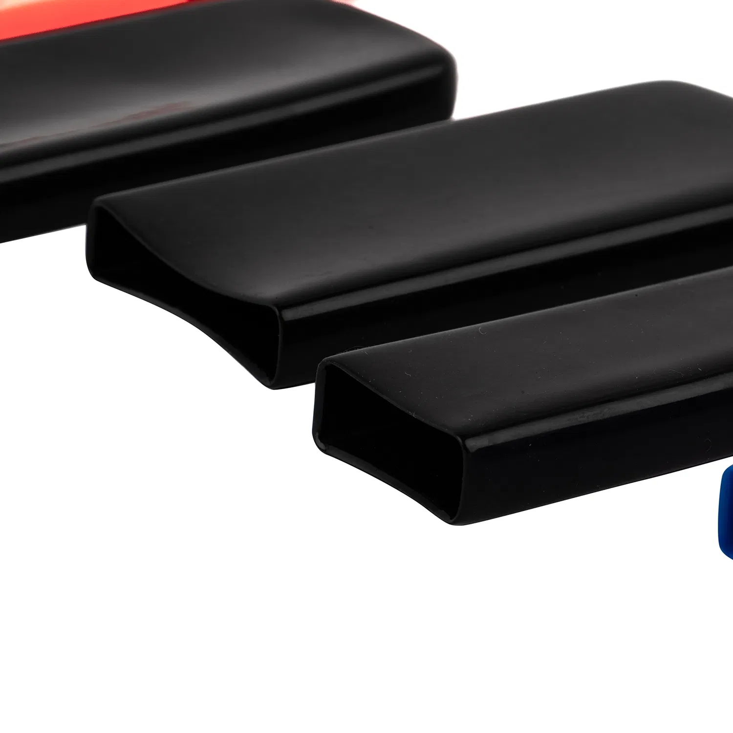 PVC Hardware Handle Soft Rubber Sleeve Flat Handle Sheath Vinyl Rectangular Hand Tip