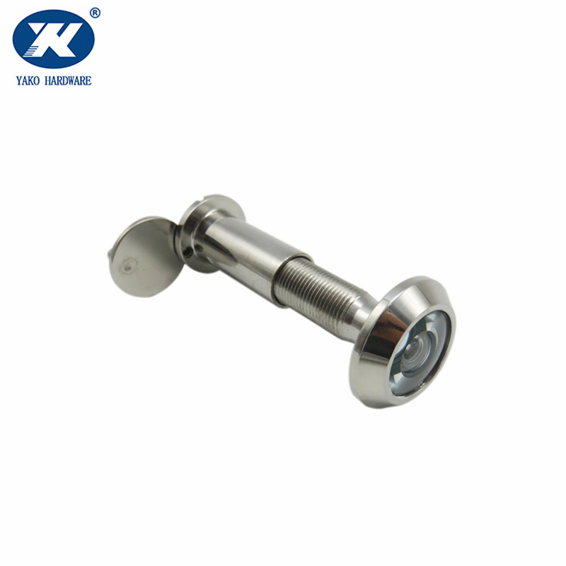 Brass Hotel Wooden Room Door Viewer with Glass Lens