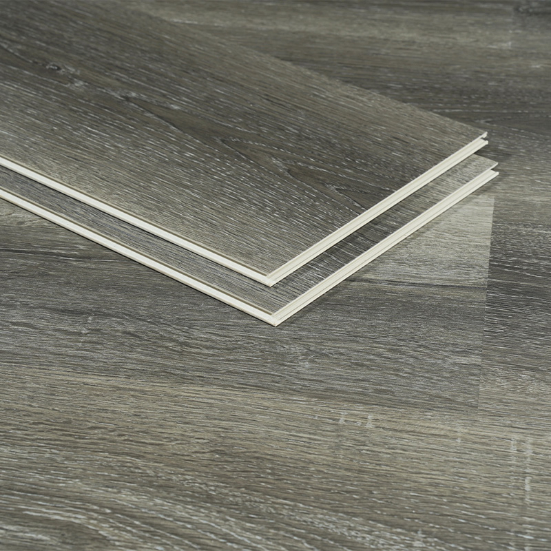 Wood Look Vinyl Flooring 4mm Interlock Click Lvt Spc Flooring Vinyl Plastic Wood Grain 6mm 5mm Spc Click Flooring
