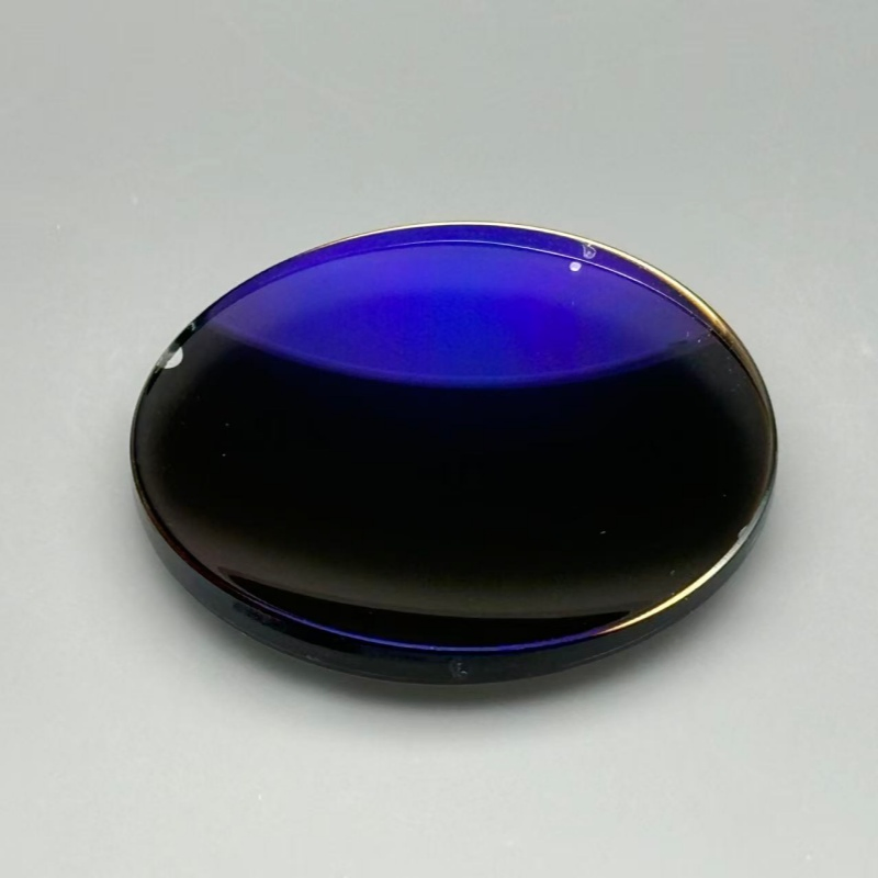 Customized 1.50 Polarized Grey Blue Blocker Bhmc 77mm UV++ Optical Glasses Lens