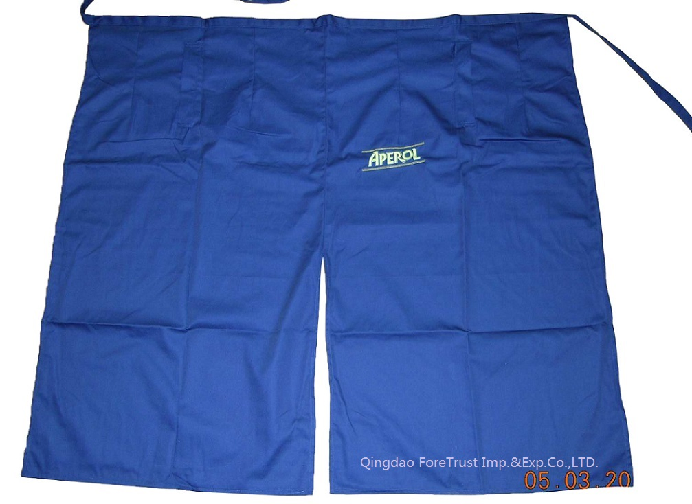 Poly/Cotton Customized Waiters Apron with Walking Slit