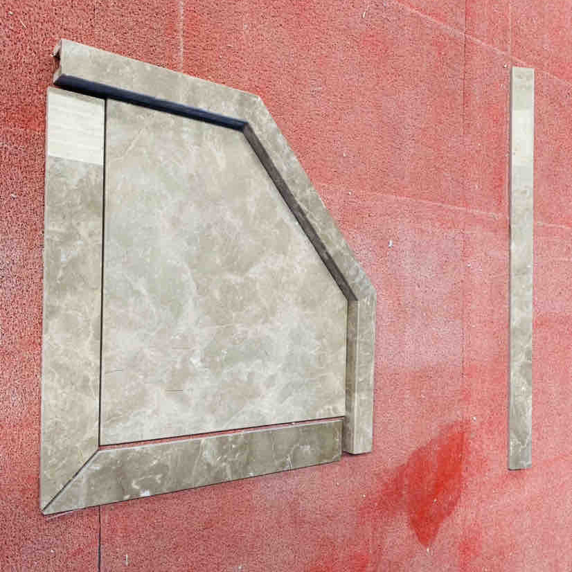 The Custom Made Anit-Slippy Marble Tiles for Bathroom Shower Flooring