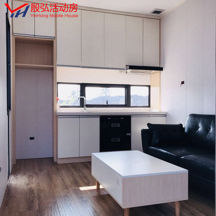Real Estate Container Shop Prefabricated Homes Modular House Manuli Service on Site