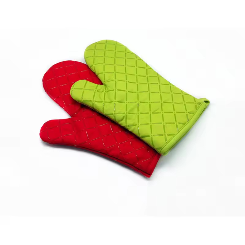 High Temperature Pot Holder Thickened Heat Insulation Non-Slip Baking Oven Gloves