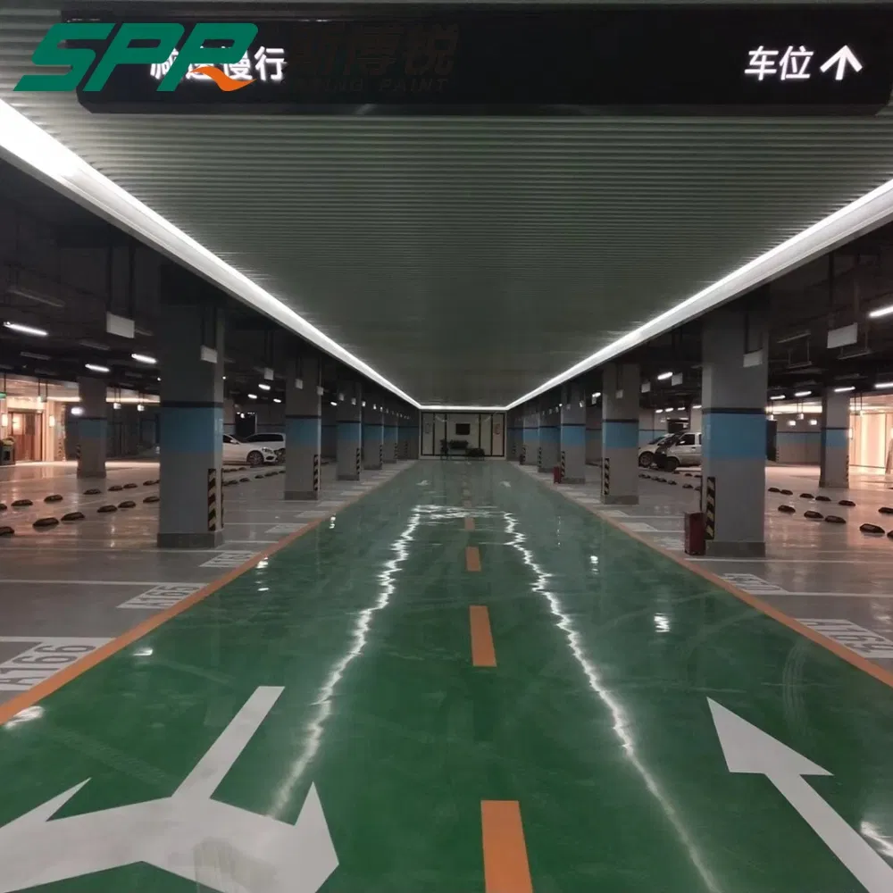Seamless Dustproof Epoxy Resin Flat Coating Floor for Industries Production Industries
