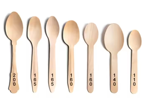 2025 New Arrival Wood Cutlery Birch Material Disposable Wooden Spoon