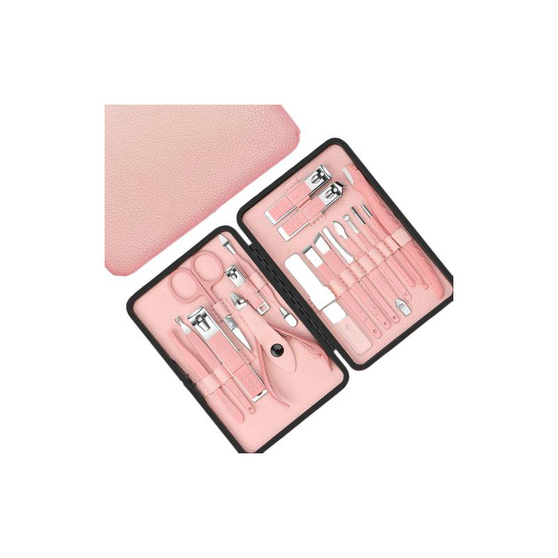 Pink Foam Finger Separators Easy Nail Painting Manicure Pedicure Set