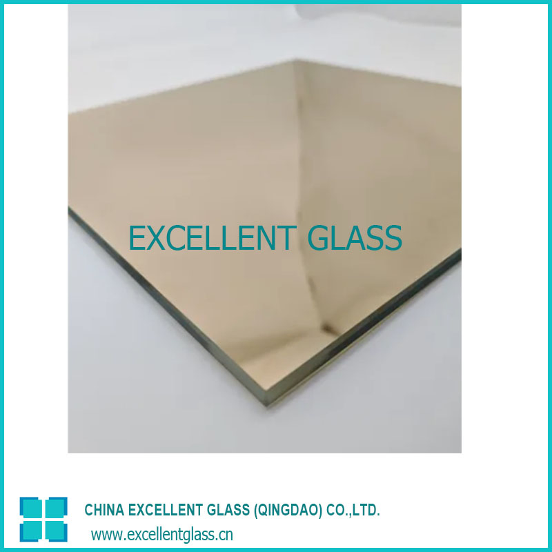 Elegant Decorative Wall Mirror for Home and Office Spaces/Copper Free Mirror/Safety Mirror/Euro Bronze Mirror