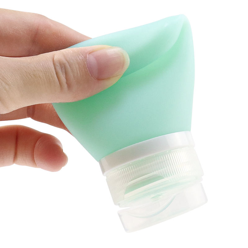 Custom Factory Price Leakproof Small Durable Eco-Friendly Silicone Travel Size Shampoo Toiletries Reusable Bottles