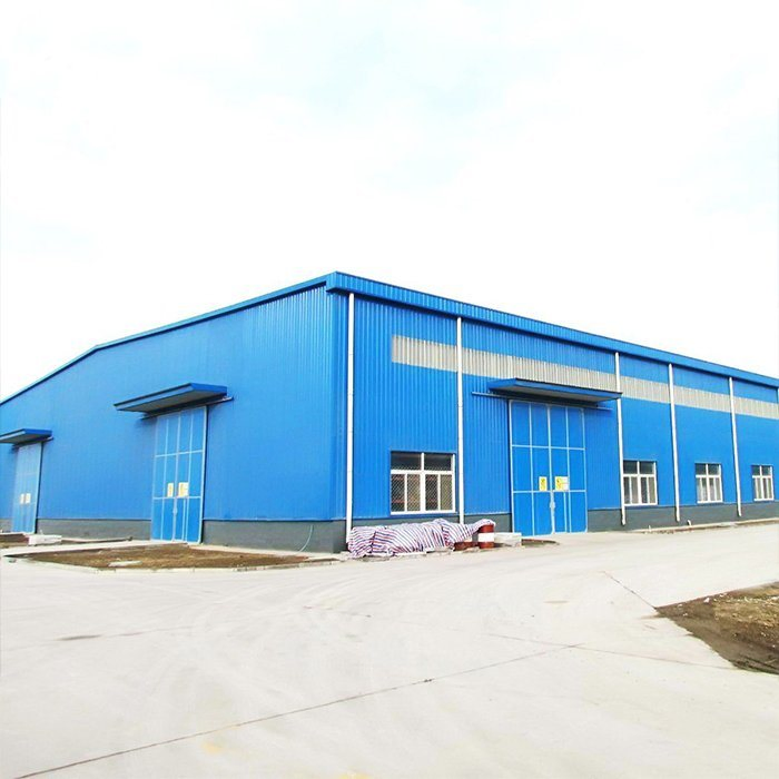 Easy Installation Customized Construction Portal Prefab/Prefabricated Steel Frame Storage Metal Shed