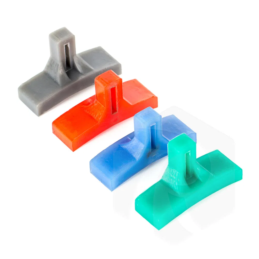 Customized Injection Molding Parts Small Colored PU Urethane Scraper