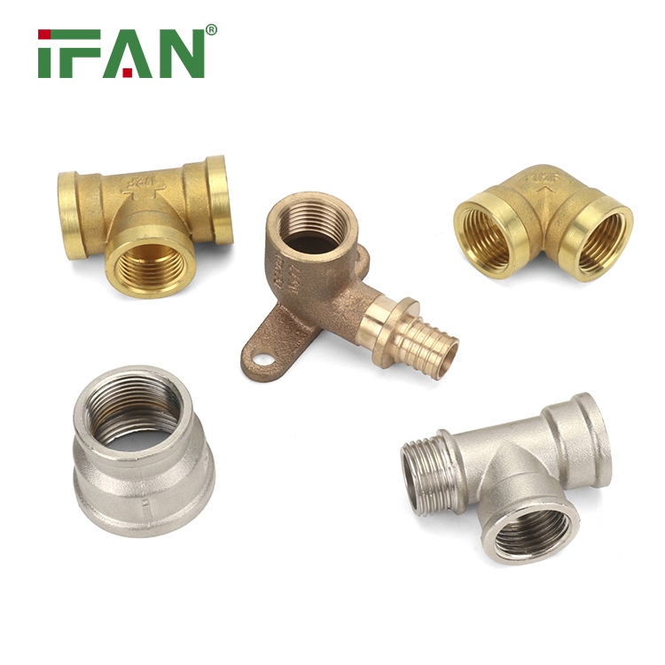 Ifan Manufacturer Plumbing Hardware Connector Precision Processing Technology Brass Fitting