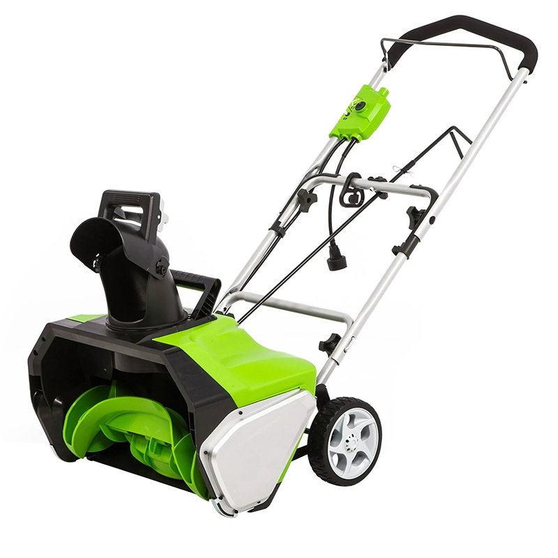 Folding Handle Walk-Behind Cordless Sweeper Electric Snow Blower