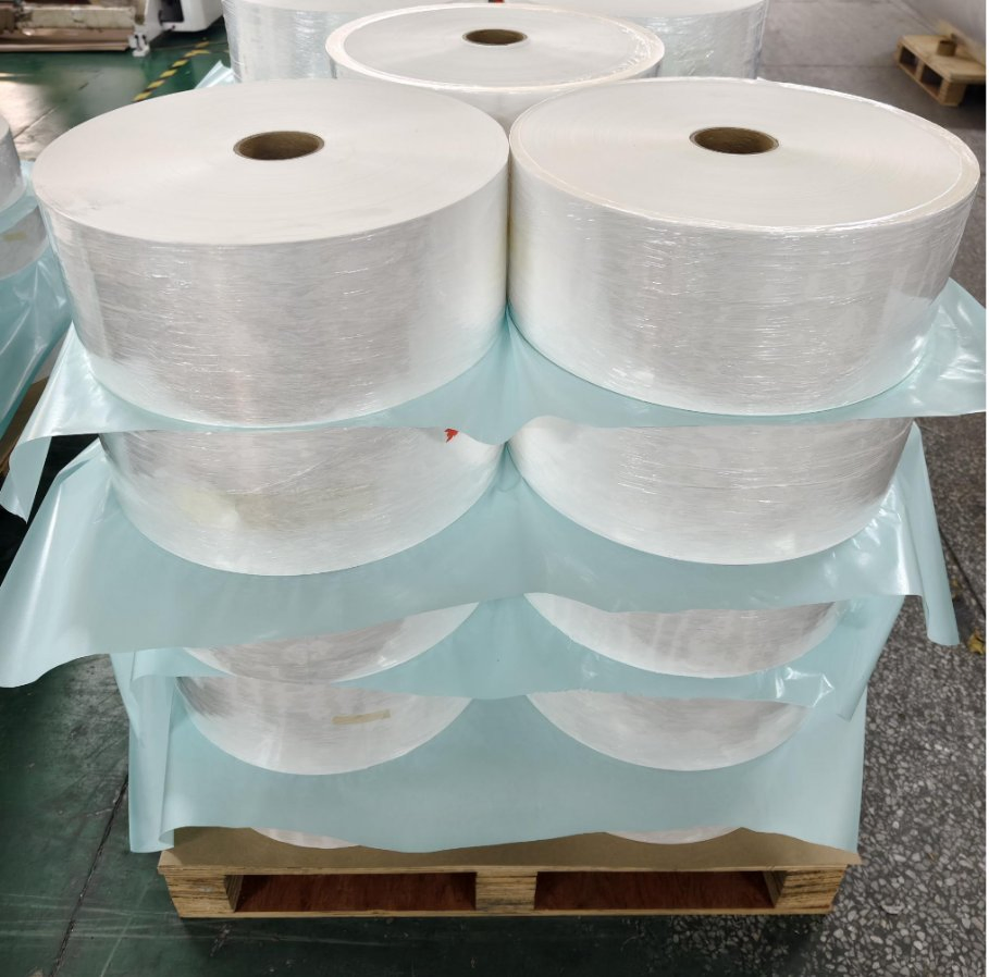 Waterproof Self-Adhesive Direct Thermal Vinyl PP Film Material