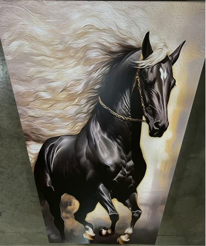 Interior 3D Carbon Crystal Board Bamboo Charcoal Board Building Material