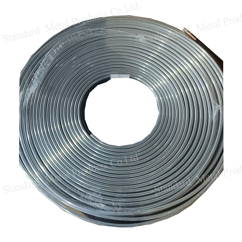 1035 1050 1050A 6.35mm 9.52mm 12.7mm Aluminum Coil Tube for Refrigeration