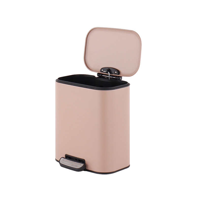 Мусорное ведро с педалью 6-30л, нержавеющая сталь