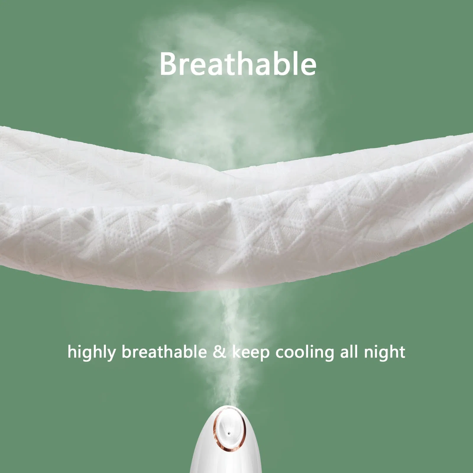 Waterproof Mattress Protector Bamboo Mattress Cover Breathable Fabric Cover