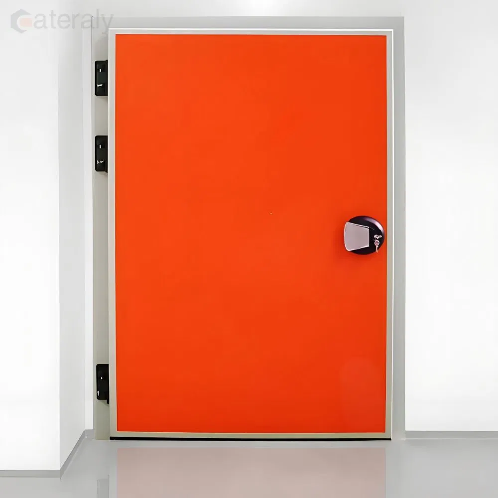 Weather-Resistant Cold Room Door with Customizable Features Available