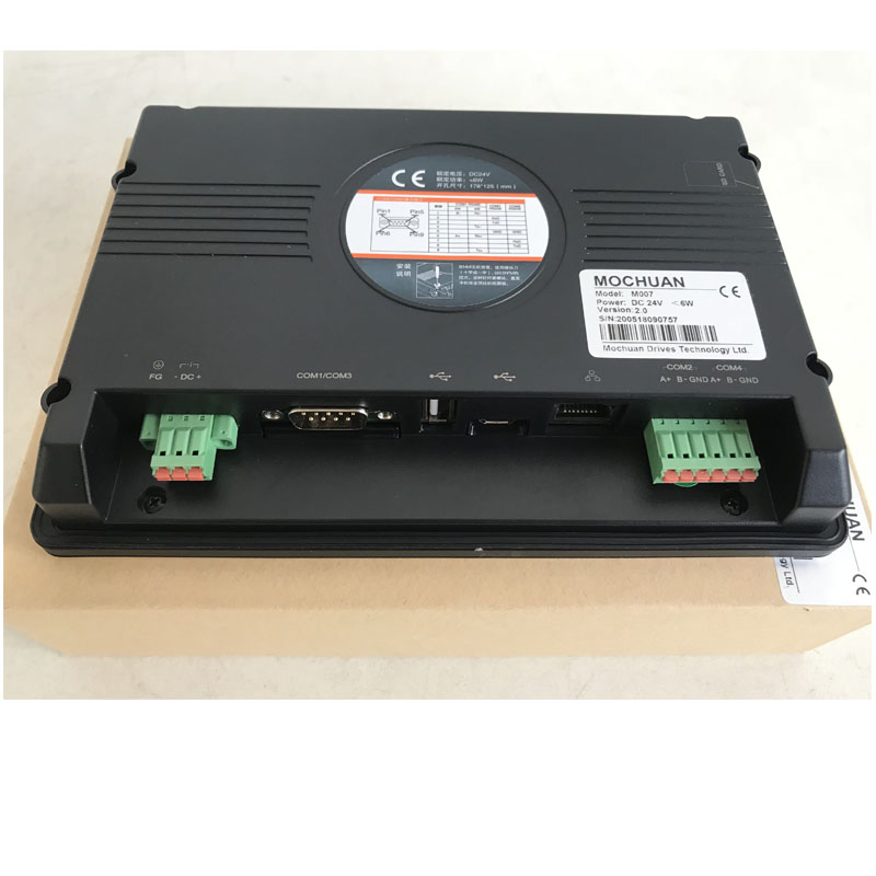 Mochuan Ethernet Touch Panel HMI 102 Modbus RTU PLC Panel