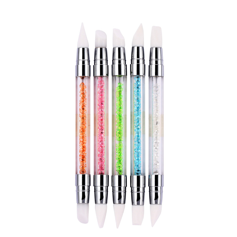 Silicone Nail Art Pen Brush Nails Art Accessories Tools