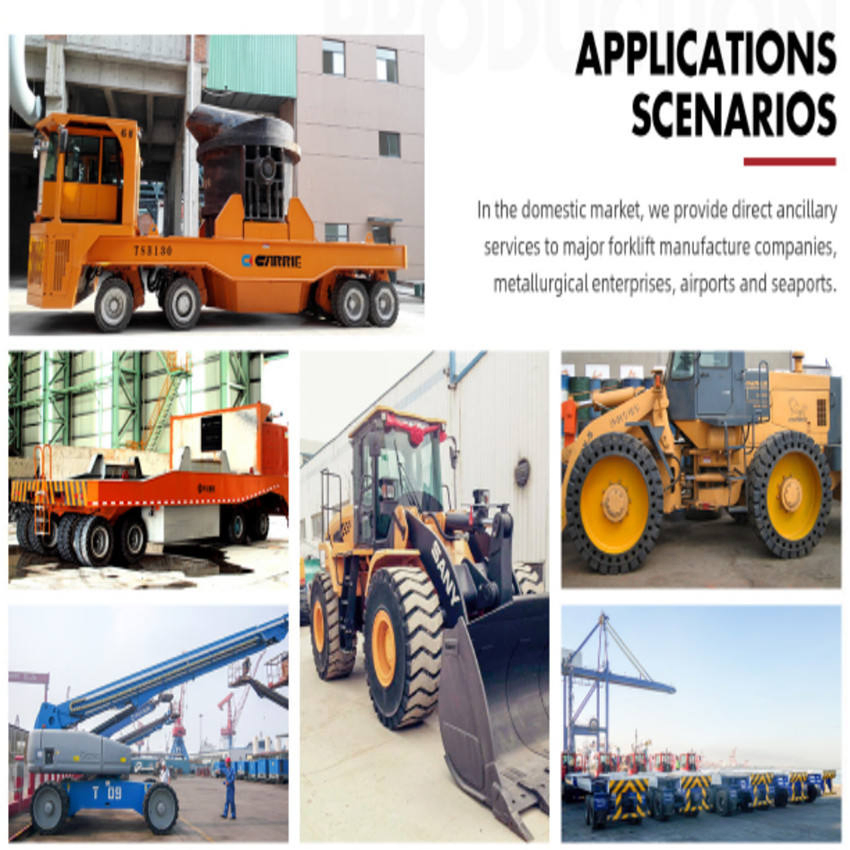 Factory Directly Forklift Polyurethane 85X74/76-13 Assy Load Roller Wheel Bt 220212