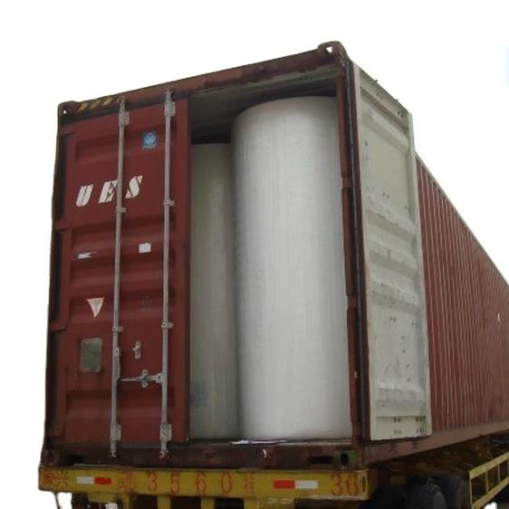 Eco-Friendly Wood Pulp Wide-Format Toilet Paper Master Rolls, Customizable Grammage