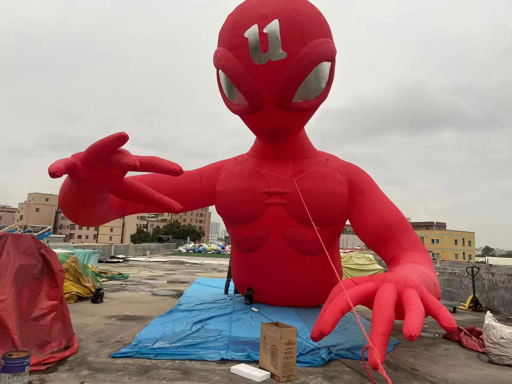 203 Most Popular Customized Inflatable T Shirt for Mall Advertising